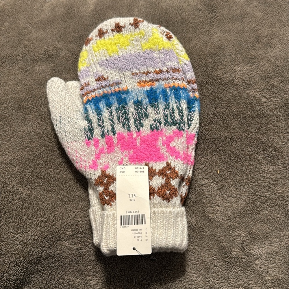 ✨ Anthropologie Knit Mittens - Picture 2 of 5